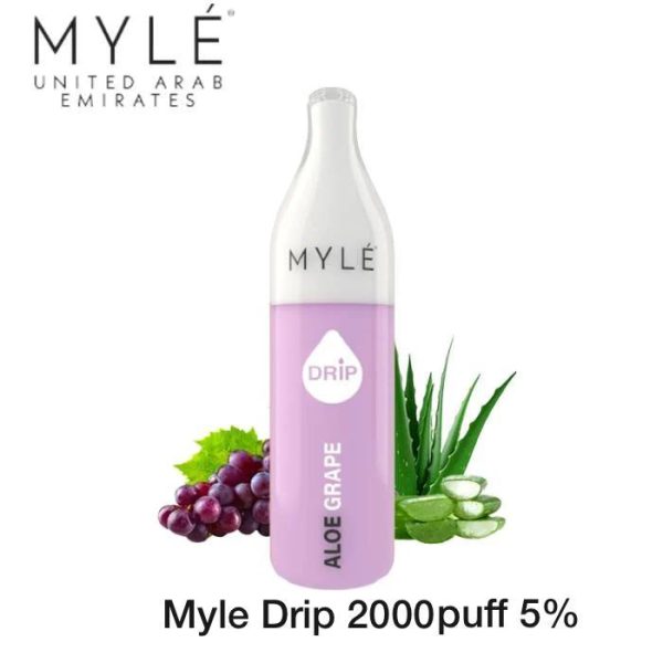Myle Drip 2000 Puffs Aloe Grape
