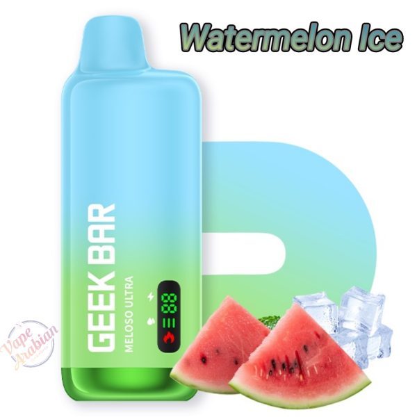 GEEK BAR Meloso Ultra 10000 Puffs- Watermelon Ice