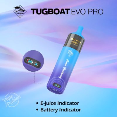 Tugboat Evo Pro 15000 Puff Disposable Vape